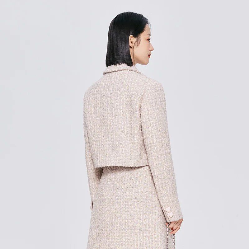 short plaid blazer, view 9 - MRSLM
