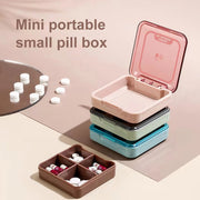 moisture-proof 4-cell pill box, view 6 - MRSLM