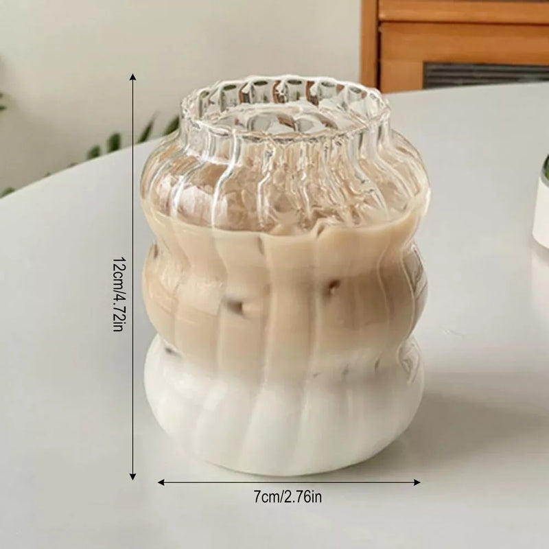 Borosilicate glass wave tumbler, view 4 - MRSLM