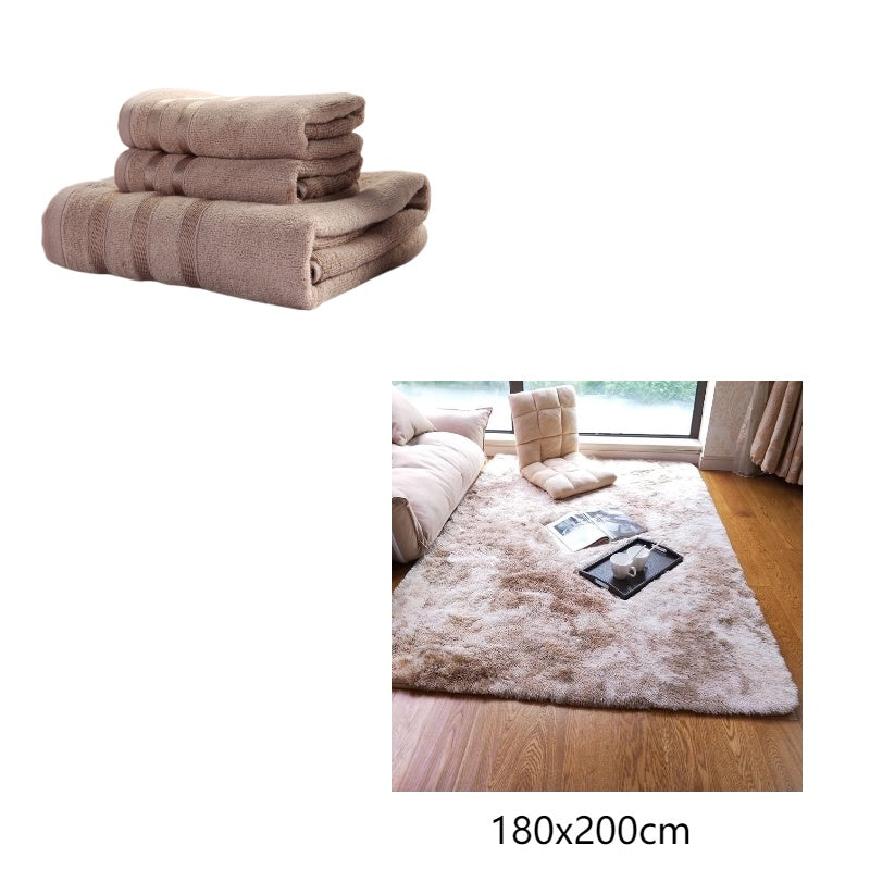 Bamboo fiber towel set, view 5 - MRSLM