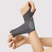 adjustable elastic wrist support, view 9 - MRSLM