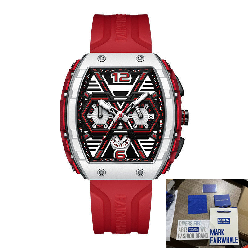 men's multifunction quartz watch, view 12 - MRSLM