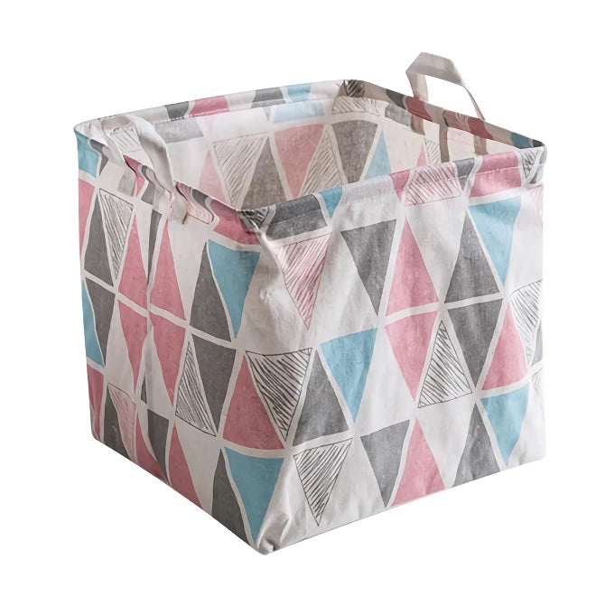 folding laundry storage basket, view 3 - MRSLM