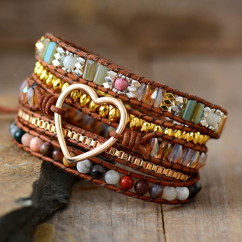 Hand-woven Multi-layer Winding Bracelet Europe And America