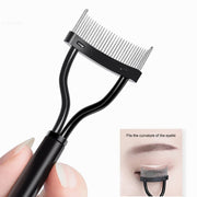 Foldable steel teeth eyelash brush, view 12 - MRSLM