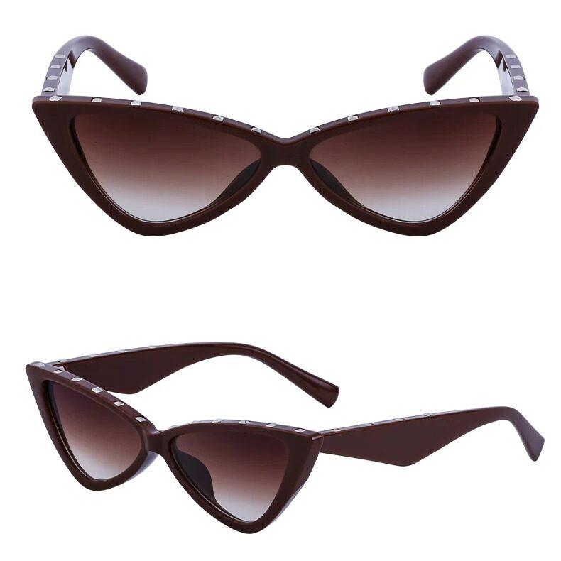 rivet cat eye sunglasses, view 10 - MRSLM