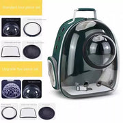 cat space capsule backpack, view 6 - MRSLM