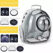cat space capsule backpack, view 7 - MRSLM