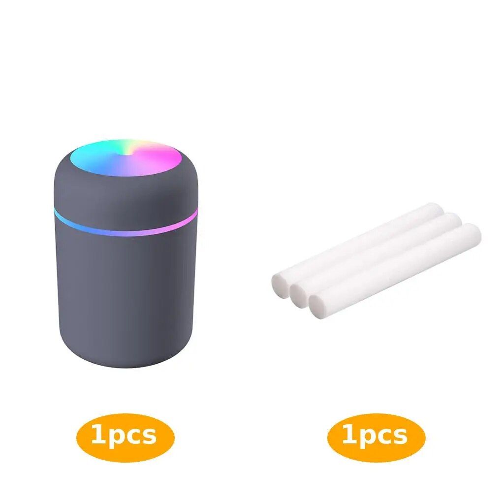 USB Portable Humidifier with Colorful Aroma Diffusion