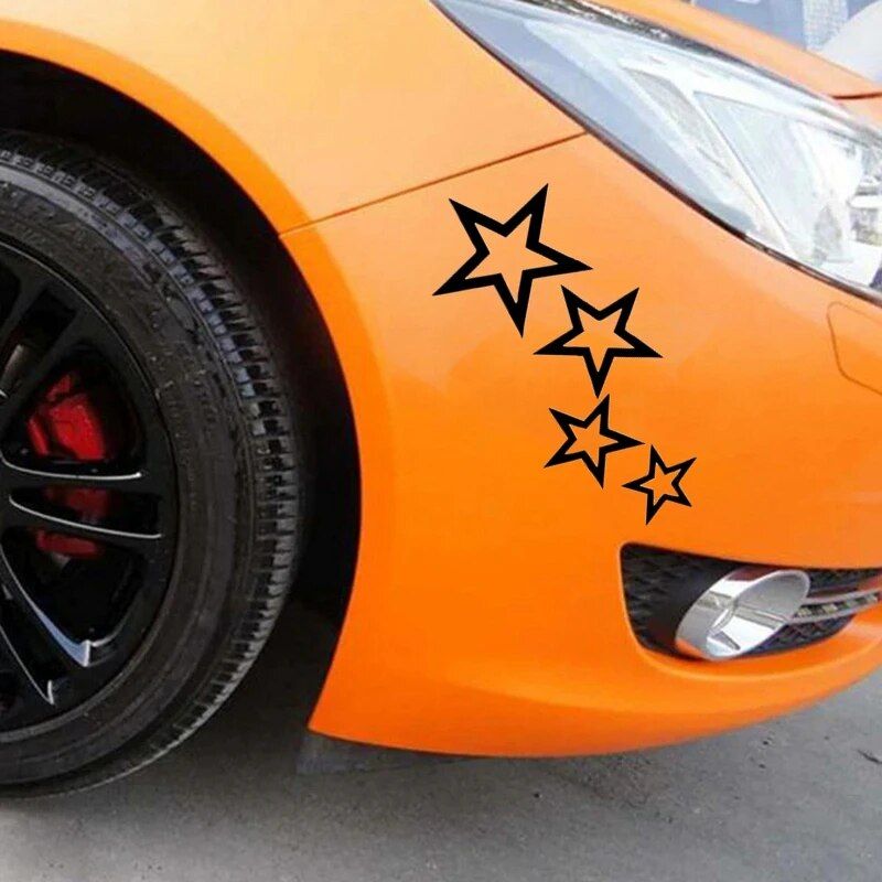 Waterproof Starry Sky Vinyl Car Decal 12x24cm