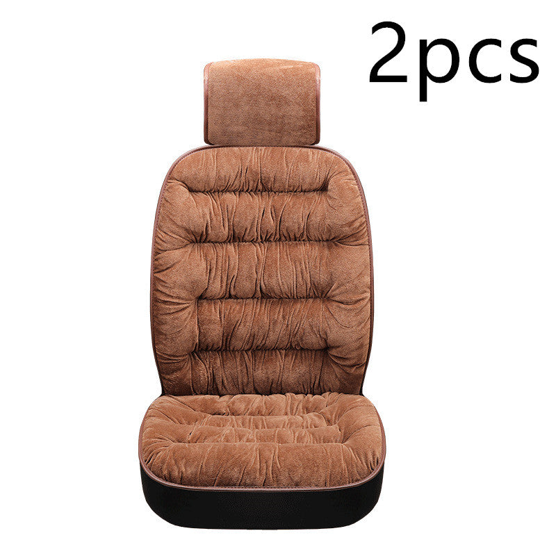 Winter plush car seat cushion, view 9 - MRSLM
