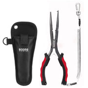 long nose fishing pliers with line cutter, view 4 - MRSLM