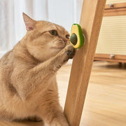 avocado catnip lickable toy ball, view 7 - MRSLM