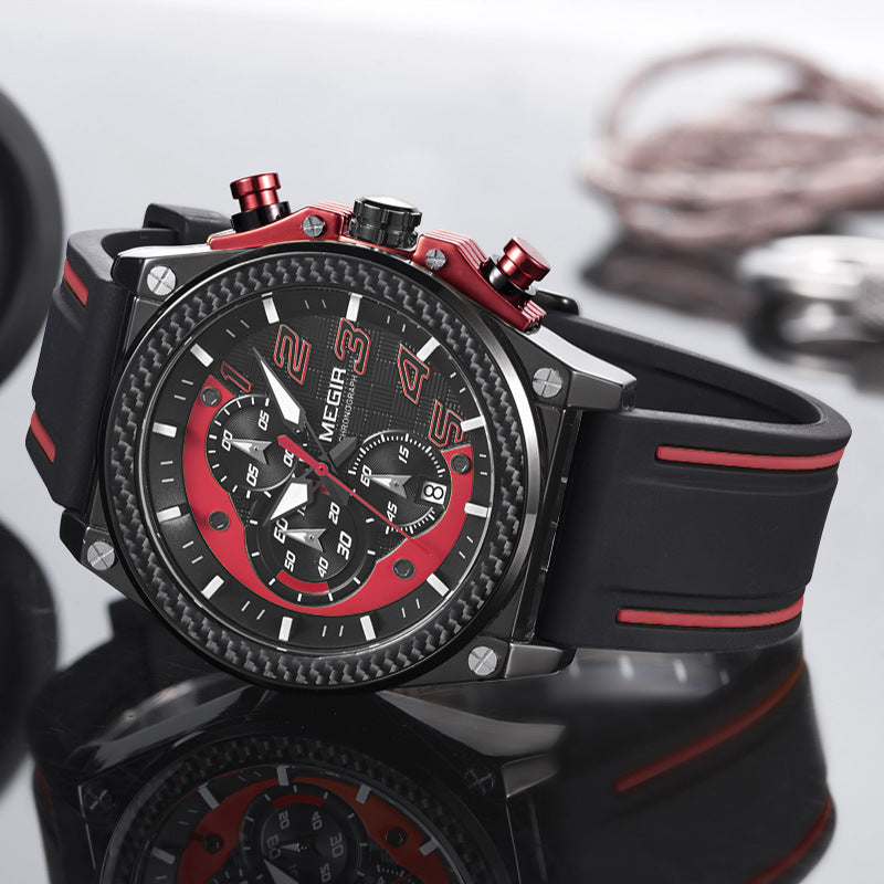men's sports quartz watch, view 2 - MRSLM