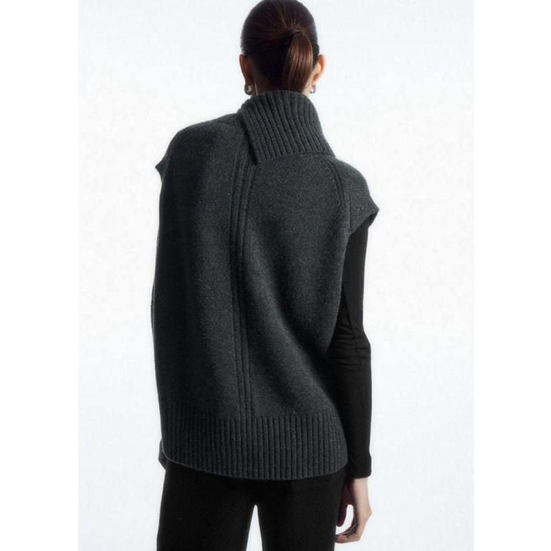 knitted sweater vest, view 4 - MRSLM