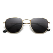 hexagon polarized vintage sunglasses, view 9 - MRSLM