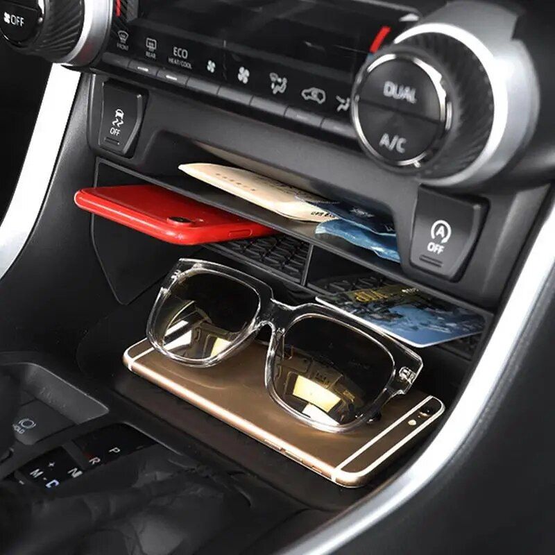 Car Console Organizer Tray - Anti-Skid, Durable Storage Solution for RAV 4