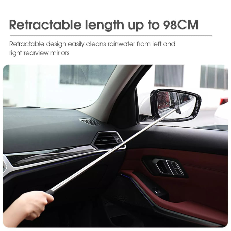 telescopic car mirror squeegee, view 5 - MRSLM