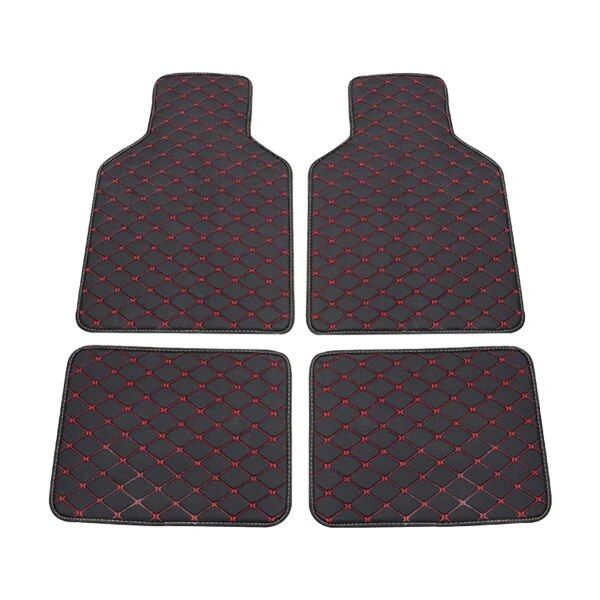 waterproof leather car floor mats, view 5 - MRSLM
