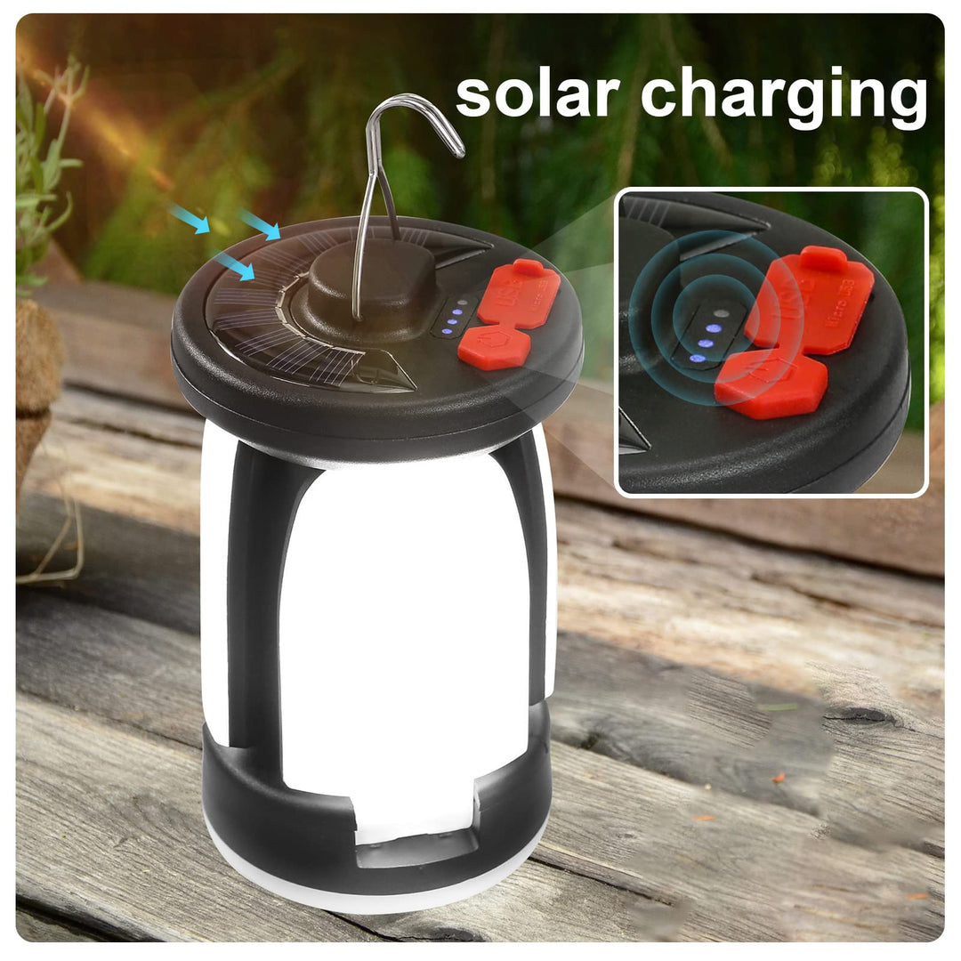 1000LM Rechargeable Solar LED Camping Lantern