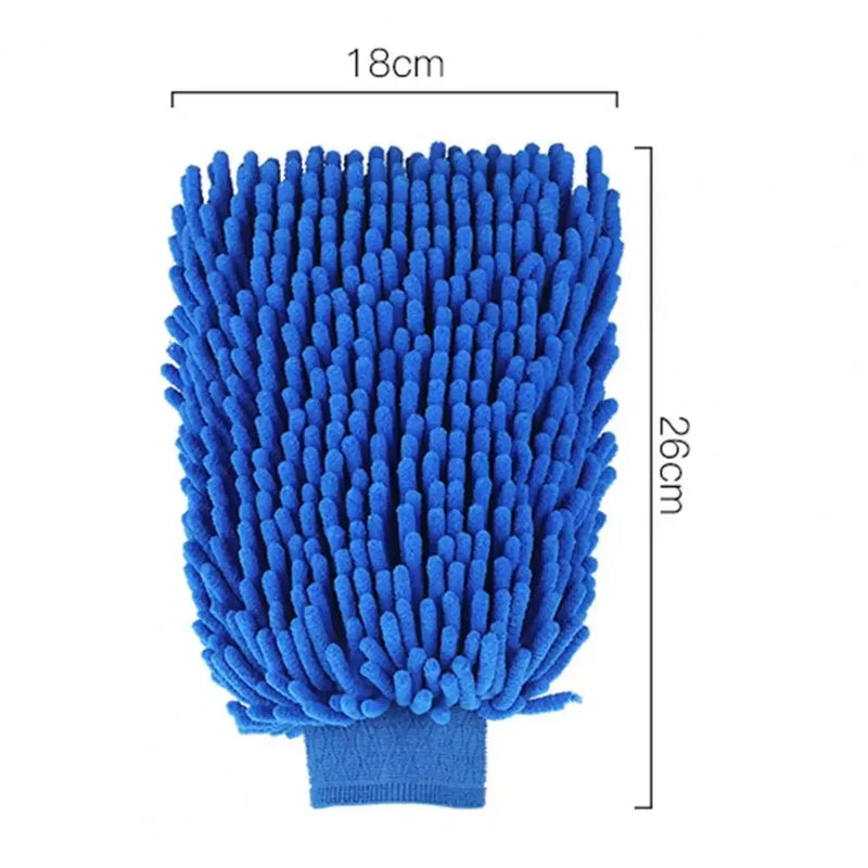 chenille car wash mitts, view 7 - MRSLM
