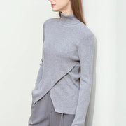 minimalist women's turtleneck sweater, view 11 - MRSLM