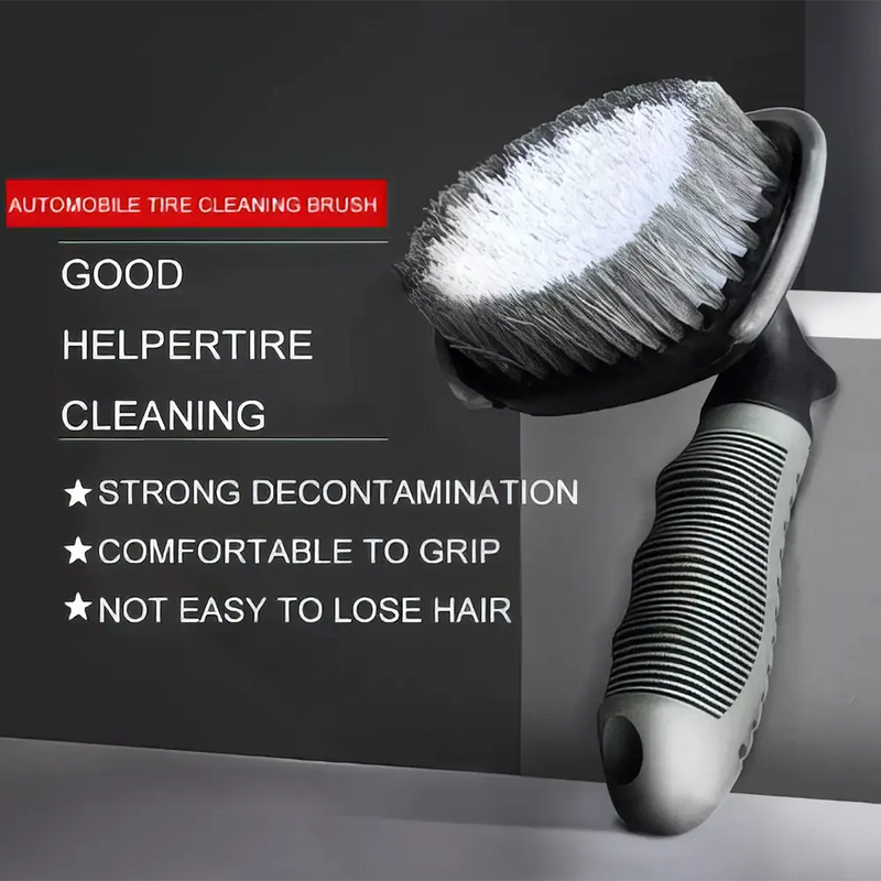 L-shaped car wheel brush, view 4 - MRSLM