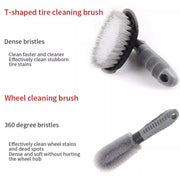 L-shaped car wheel brush, view 8 - MRSLM