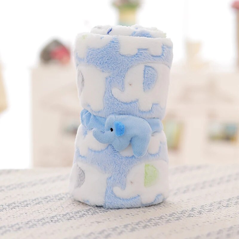 elephant baby blanket, view 7 - MRSLM