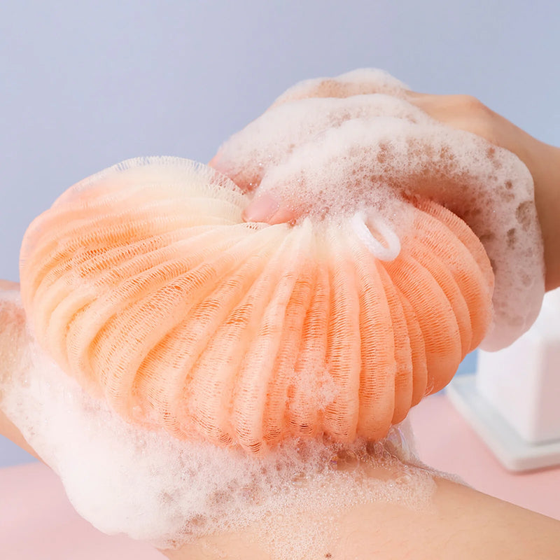 soft mesh bath sponge, view 9 - MRSLM