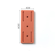 wall-mounted power strip cable organizer, view 3 - MRSLM