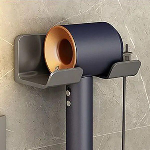 wall mounted hair dryer holder, view 7 - MRSLM