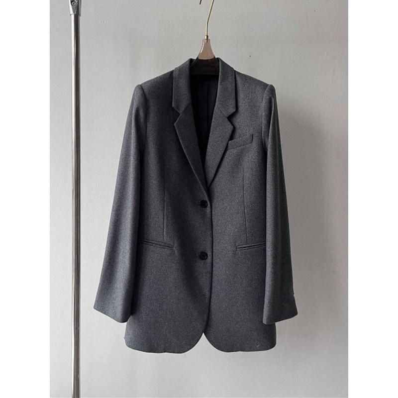 womens woolen blazer, view 7 - MRSLM