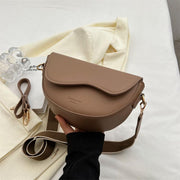 women's vintage pu leather chain crossbody bag - MRSLM