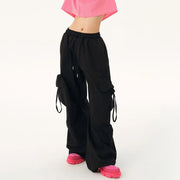 vintage wide-leg cargo pants - MRSLM