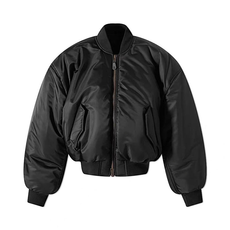 men's casual flight cotton jacket, view 2 - MRSLM