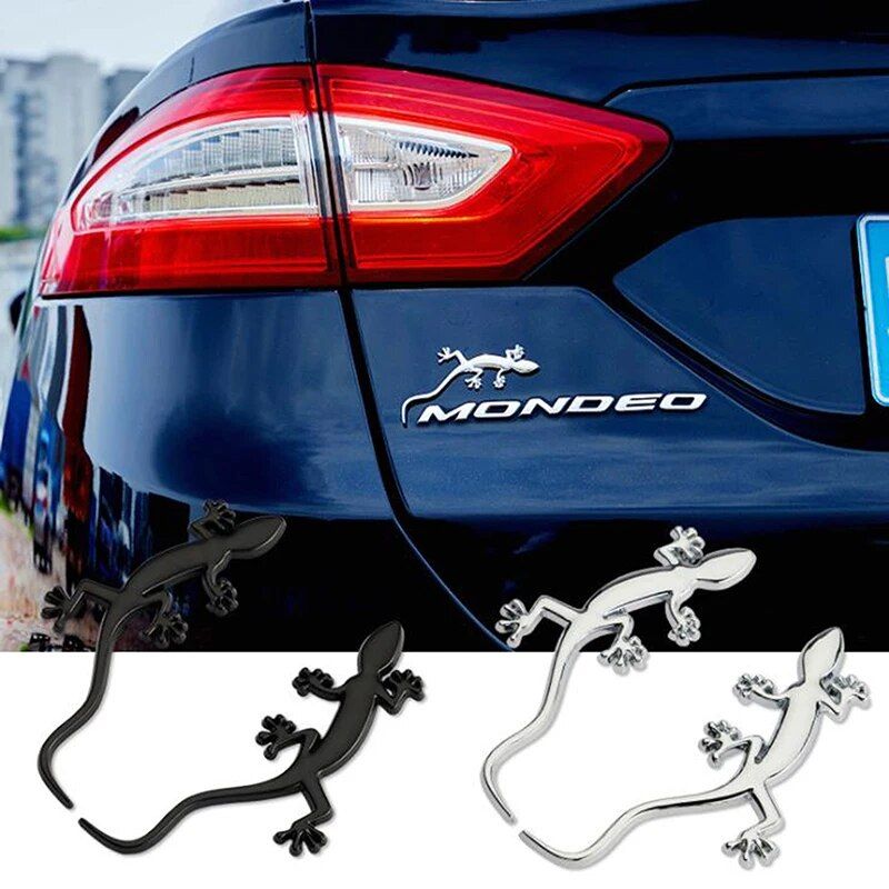 reflective gecko lizard car decal, view 11 - MRSLM