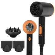 high-speed negative ion hair dryer with diffuser, view 2 - MRSLM