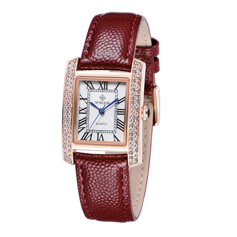 ladies belt quartz watch, view 5 - MRSLM