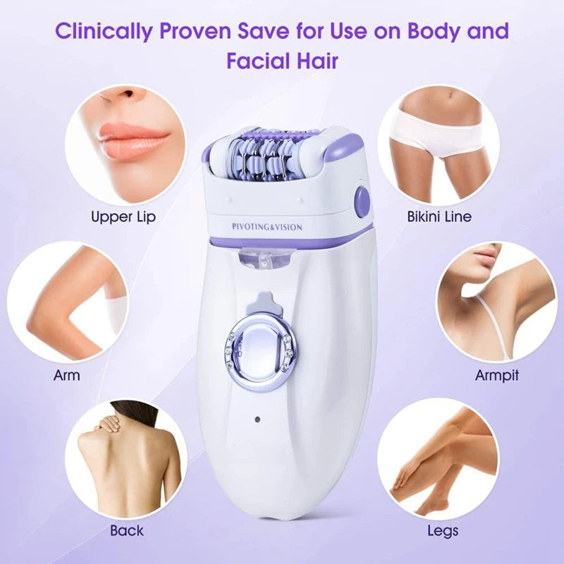 3-in-1 electric epilator and shaver, view 3 - MRSLM