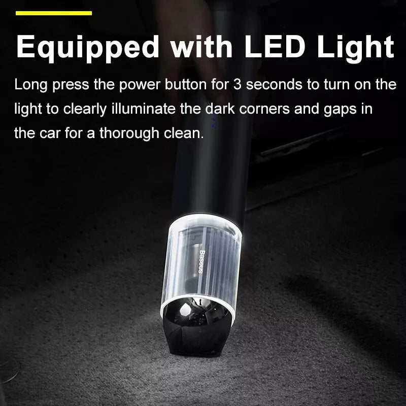15000Pa wireless car vacuum, view 8 - MRSLM