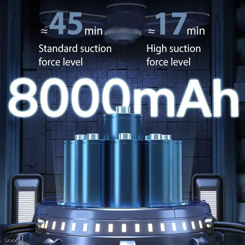 15000Pa wireless car vacuum, view 5 - MRSLM