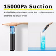 15000Pa wireless car vacuum, view 9 - MRSLM