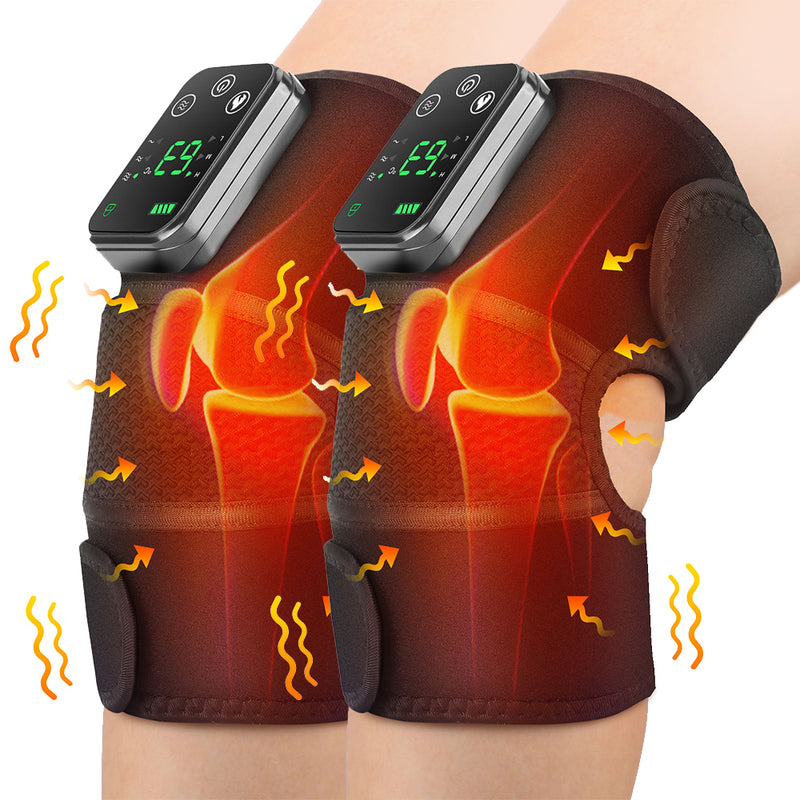 rechargeable heated knee and elbow wrap, view 4 - MRSLM