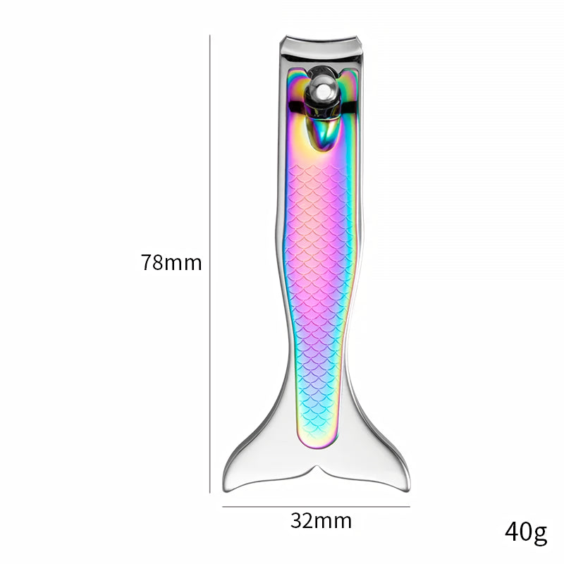 mermaid shape nail clipper, view 4 - MRSLM