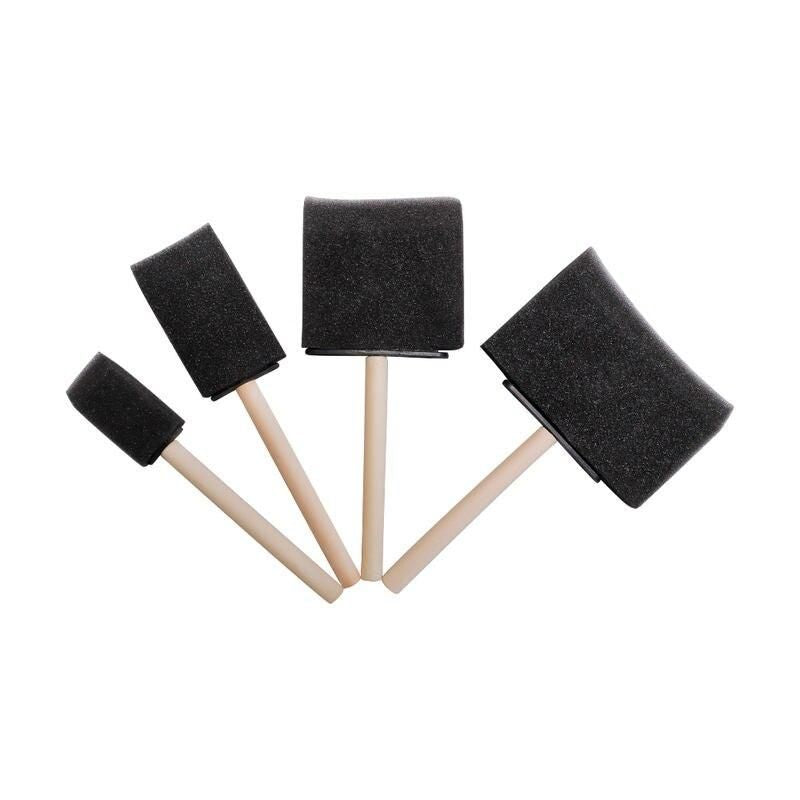 car vent detailing brush with wooden handle - MRSLM