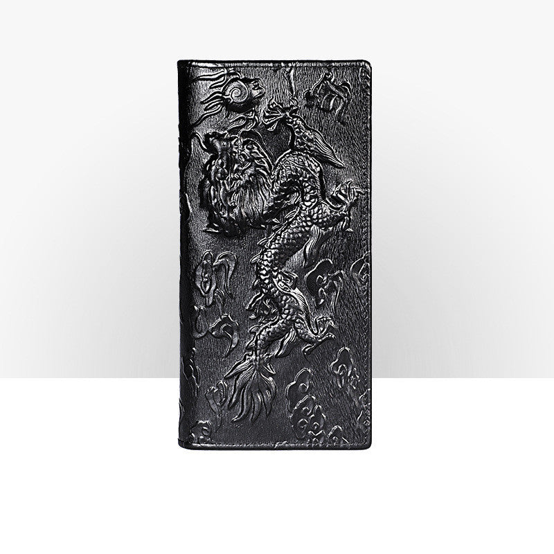 Long cowhide wallet - MRSLM