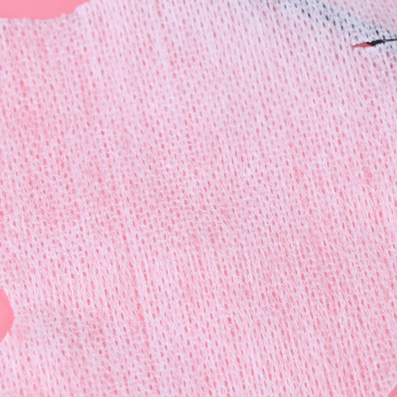 white cotton DIY facial mask sheets, view 7 - MRSLM