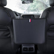 PU leather car seat organizer, view 2 - MRSLM