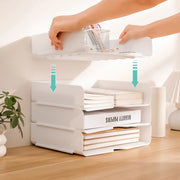 stackable desktop file organizer, view 5 - MRSLM